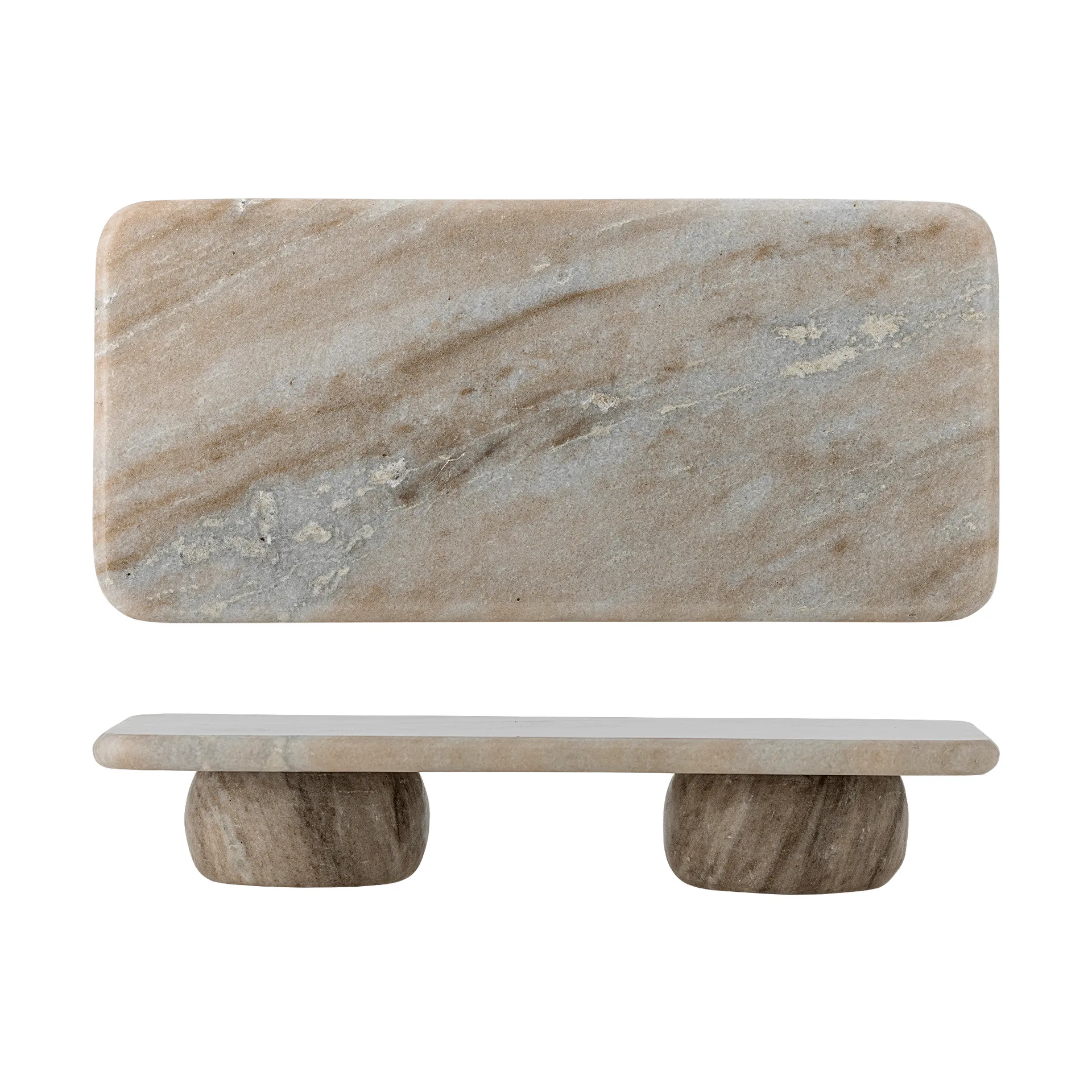 Fatin Pedestal, Grau, 38x18 cm Bloomingville