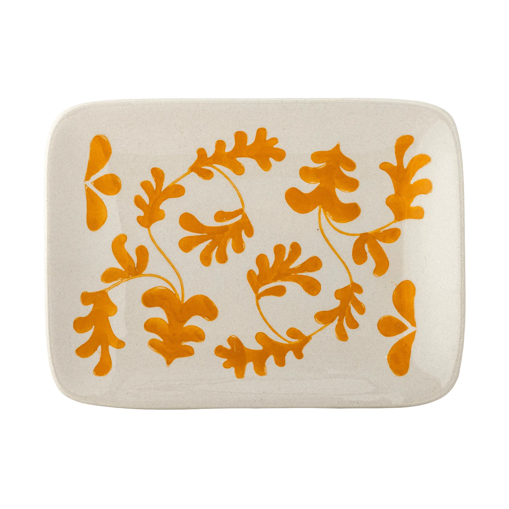 Fauni Dessertteller, Gelb, 15x11,5 cm Bloomingville