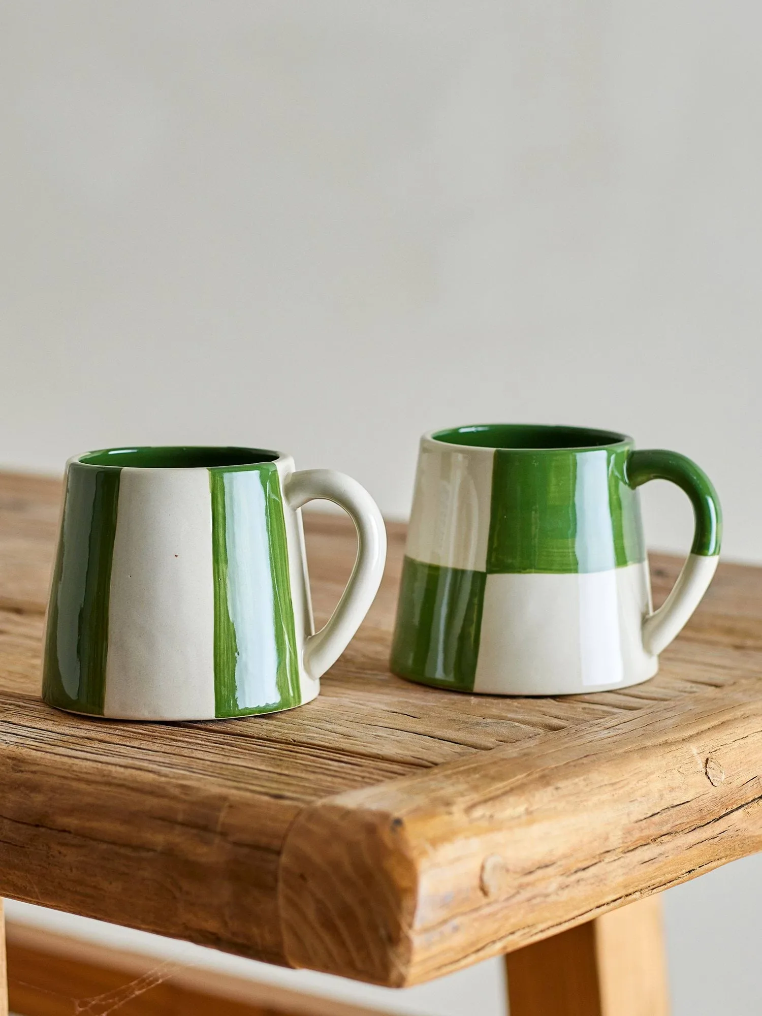 Floki Becher, Grün, 4-teilig Bloomingville