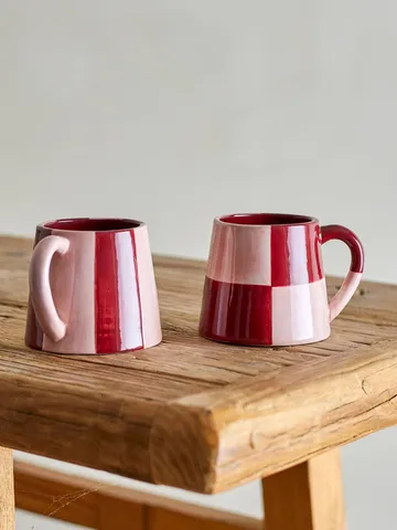 Floki Becher - Rose, 4-teilig - Bloomingville