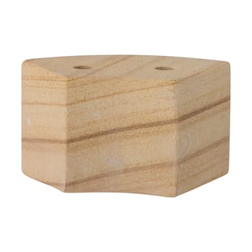 Florida Kerzenständer 14,5x8x7,5 cm - Natural sandstone - Bloomingville