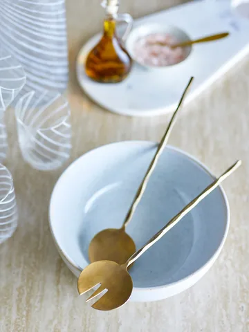 Gaith Salatbesteck 2-teilig - Messing - Bloomingville