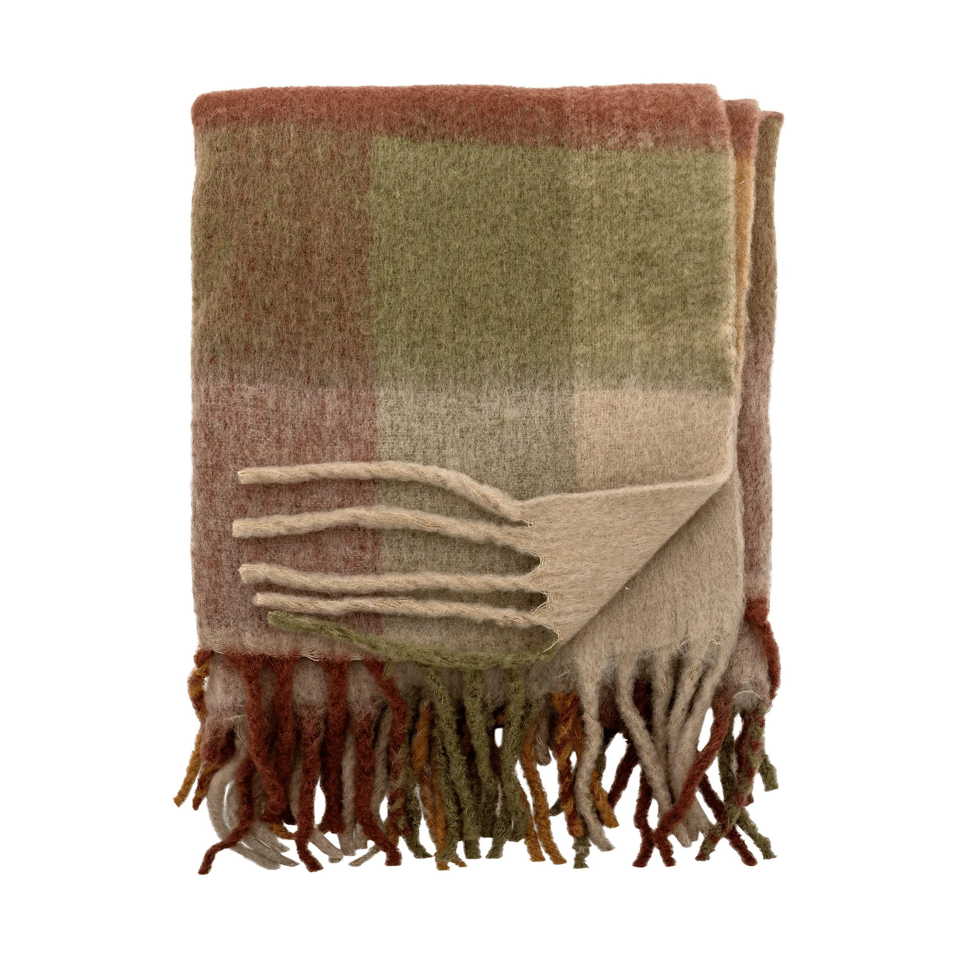 Hamisha Plaid, Multi, kariert, 152x127 cm Bloomingville