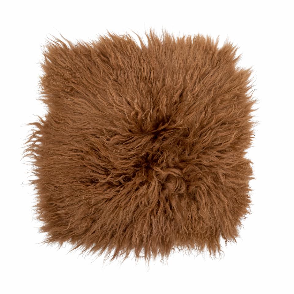 Bloomingville Hilma Hynde Fell 40x40 cm Braun
