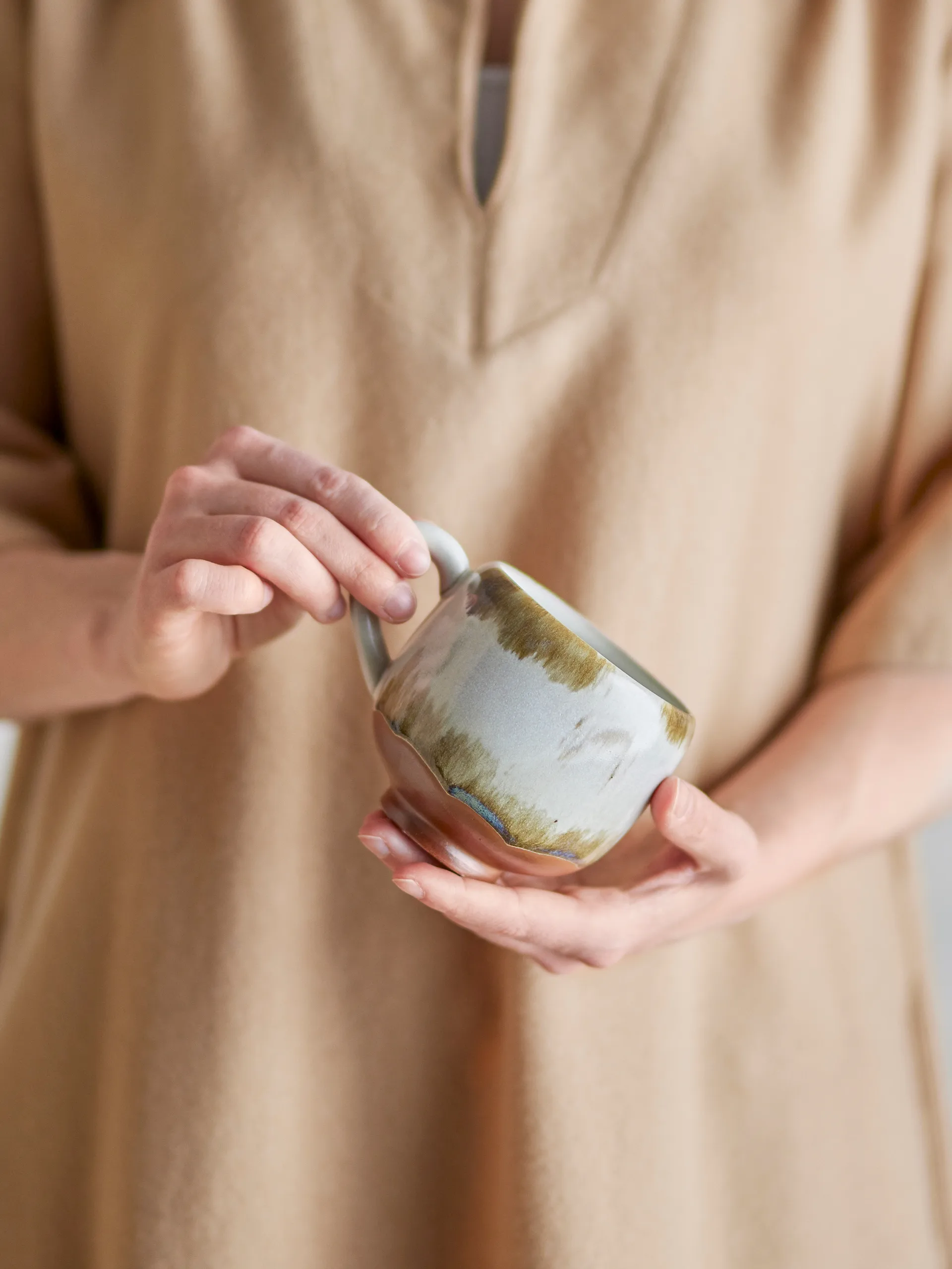 Jade Tasse 4-teilig, Natur Bloomingville