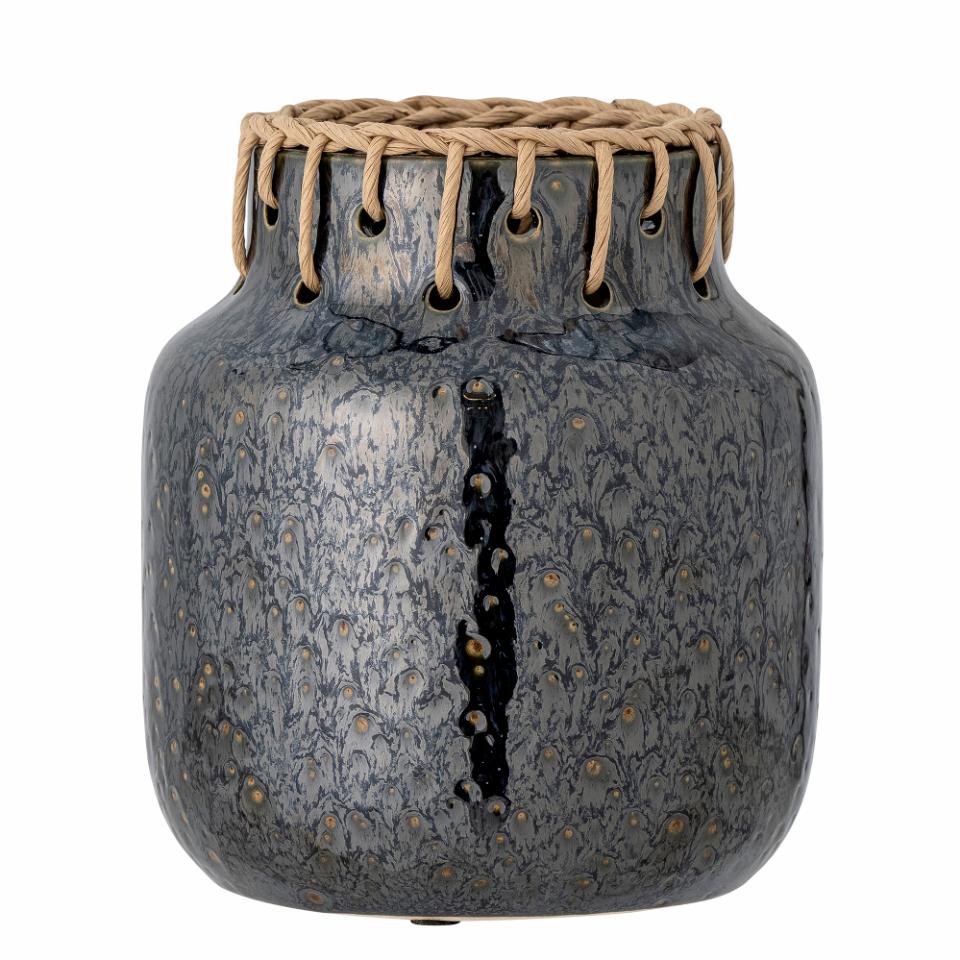 Bloomingville Janel Vase Ø17 cm Schwarz