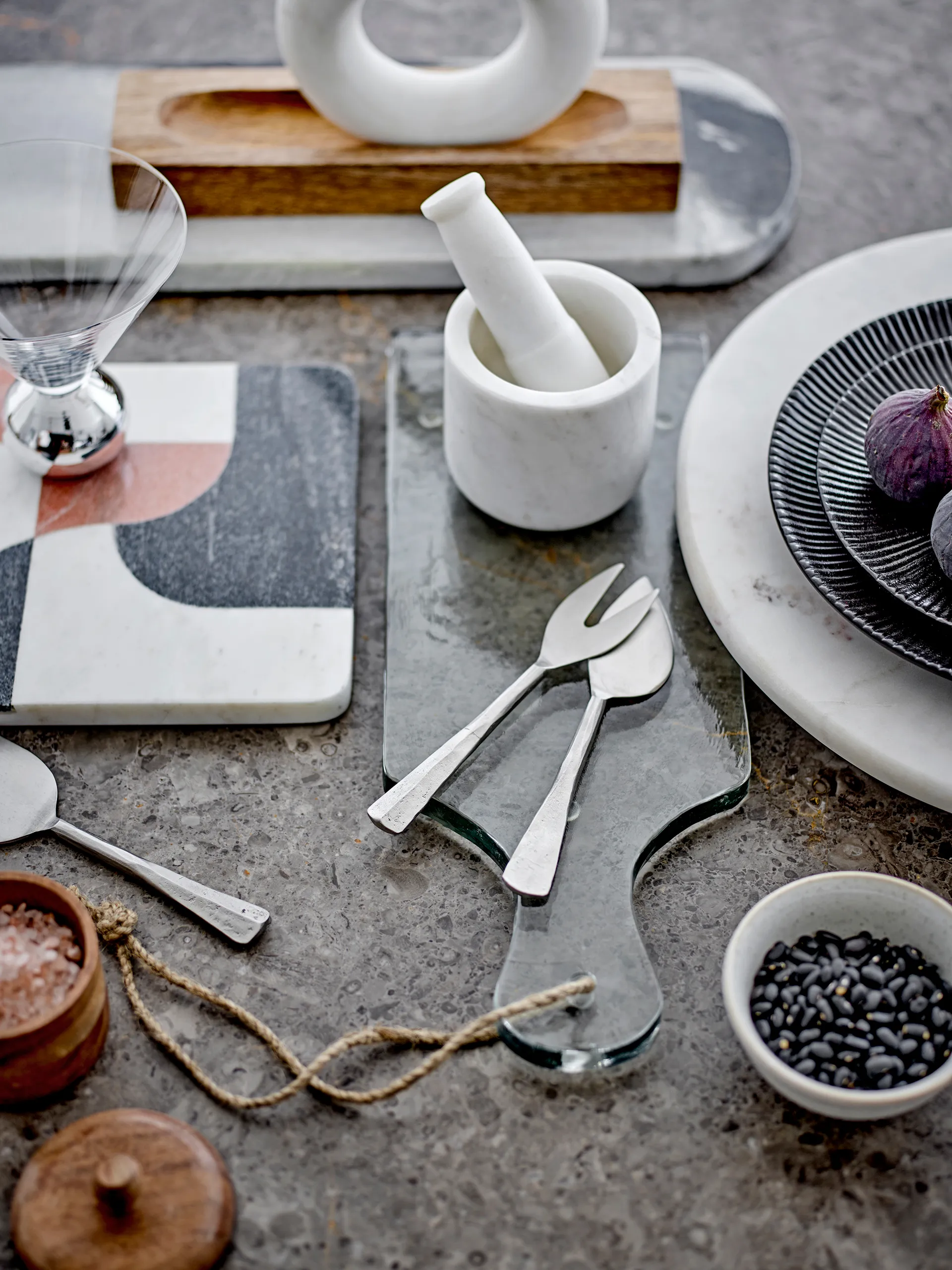 Johni Schneidebrett 14,5x38,5 cm, Klar Bloomingville