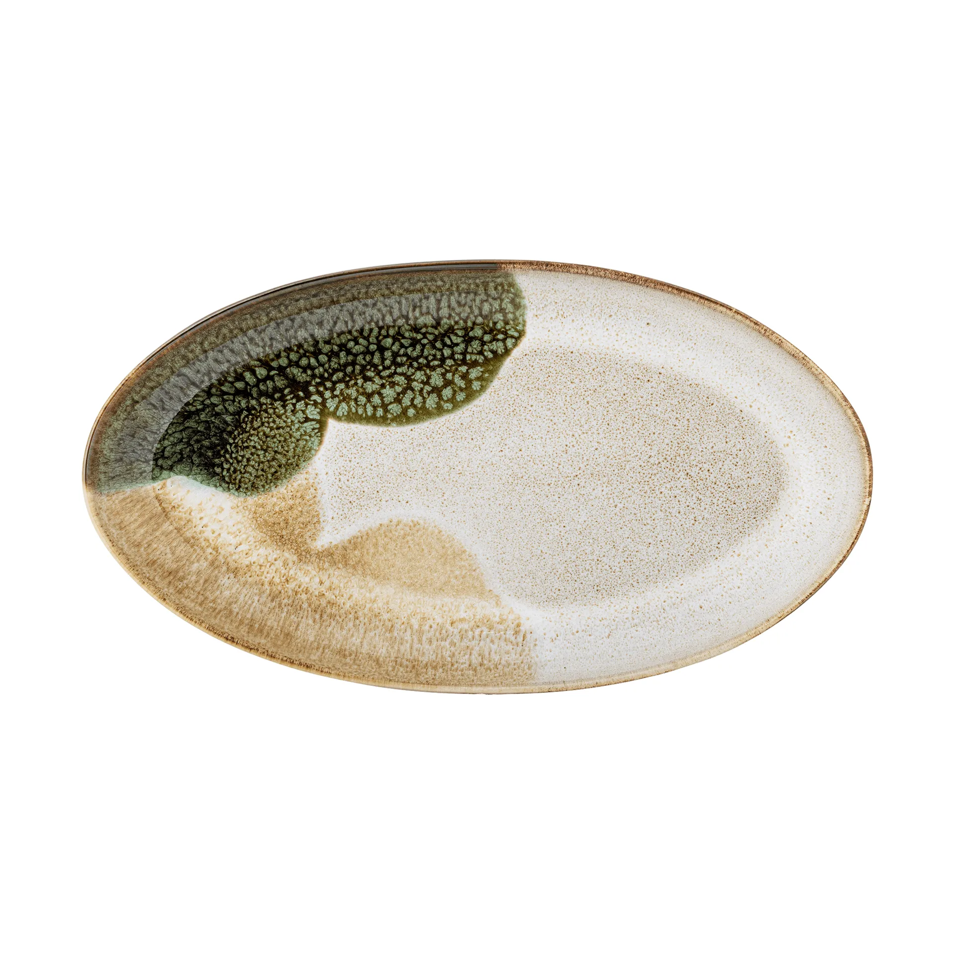 Jules Servierplatte, Grün, 33,5x18,5 cm Bloomingville