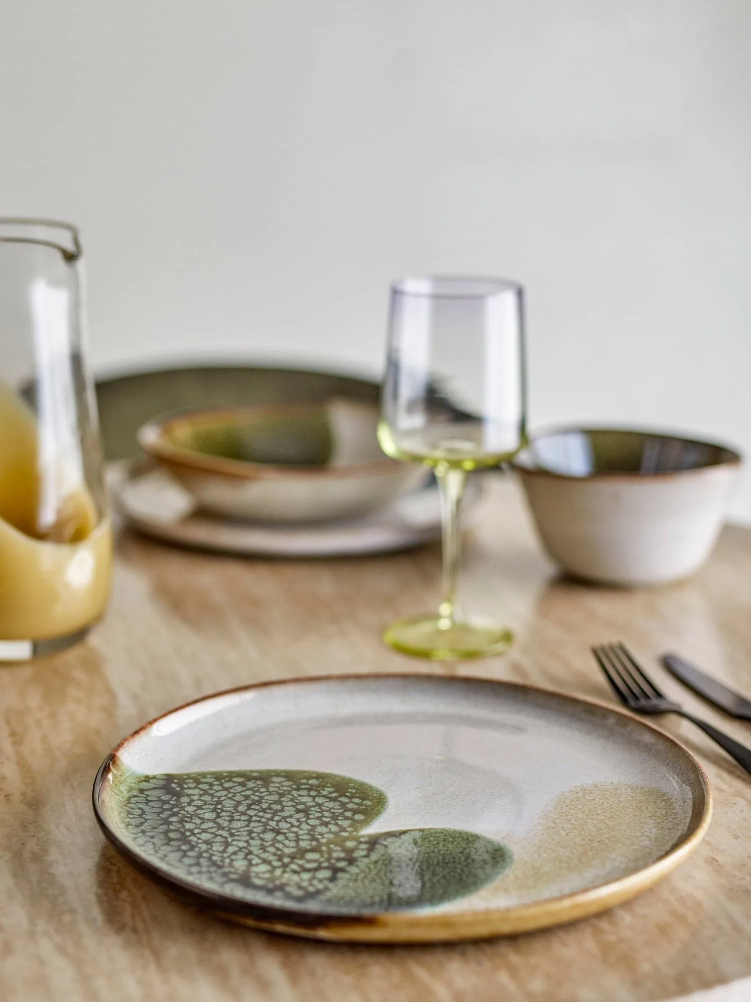 Jules Servisset 12 Teile, Grün Bloomingville