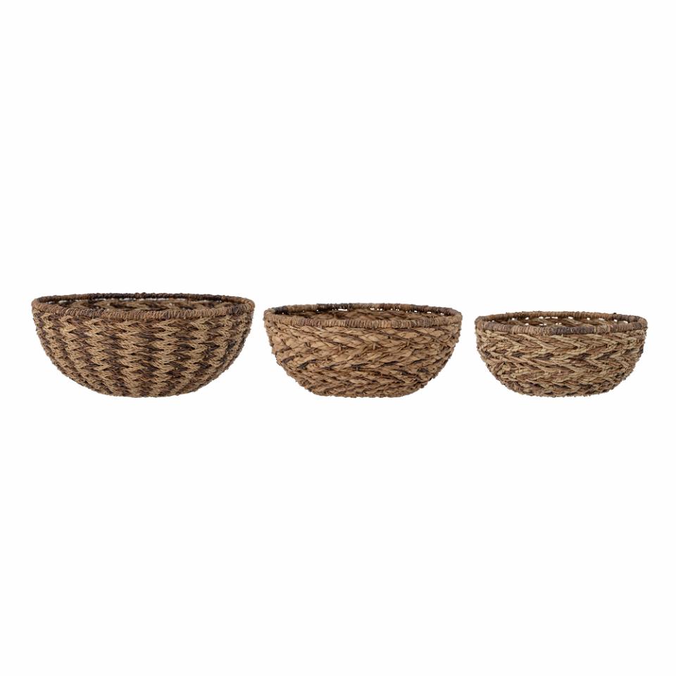 Bloomingville Kathe Korb 3er-Pack Braun