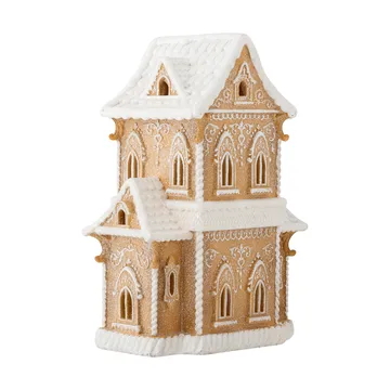 Kevin Dekohaus mit Licht - Braun, 37 cm - Bloomingville
