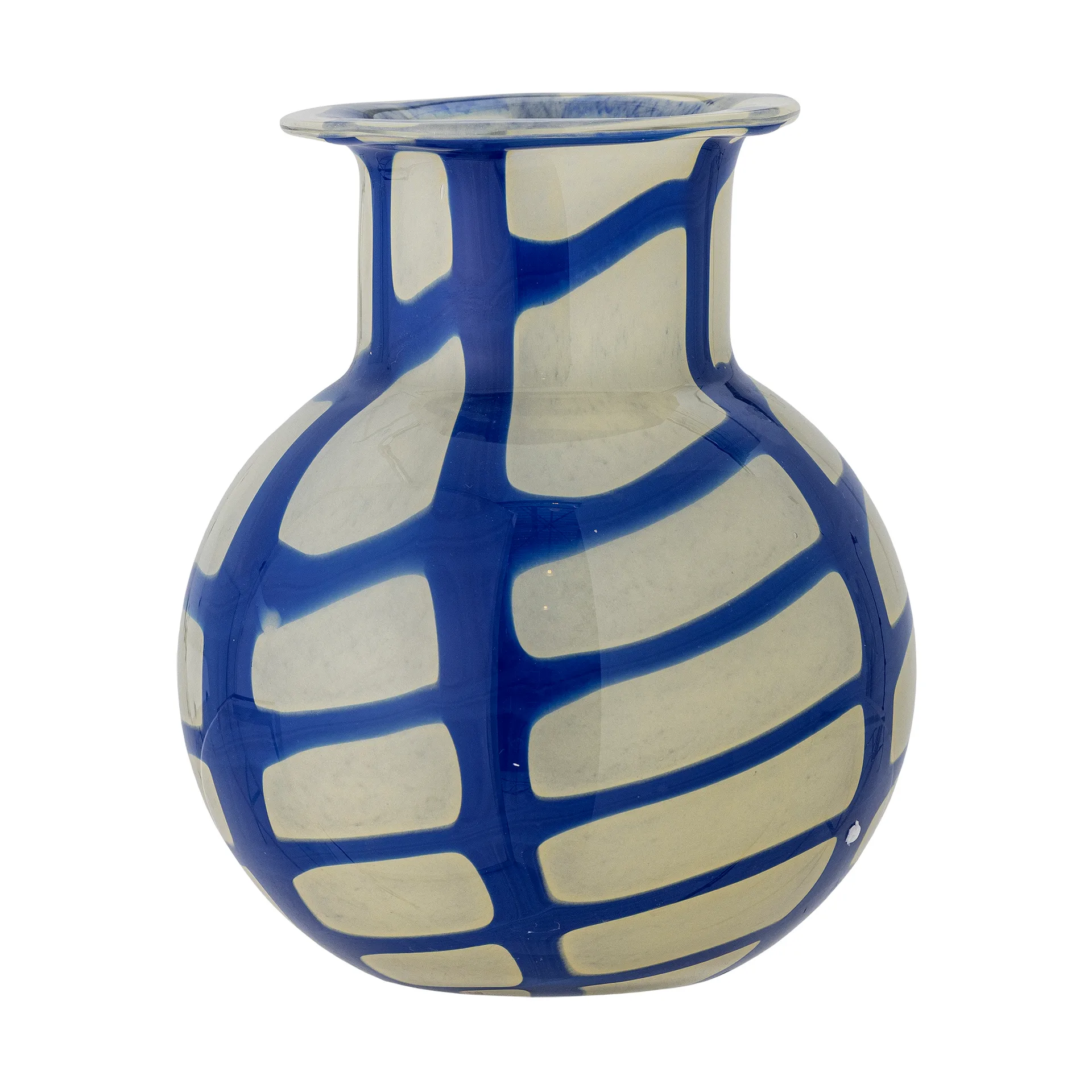 Kiran Vase 19 cm, Blau Bloomingville