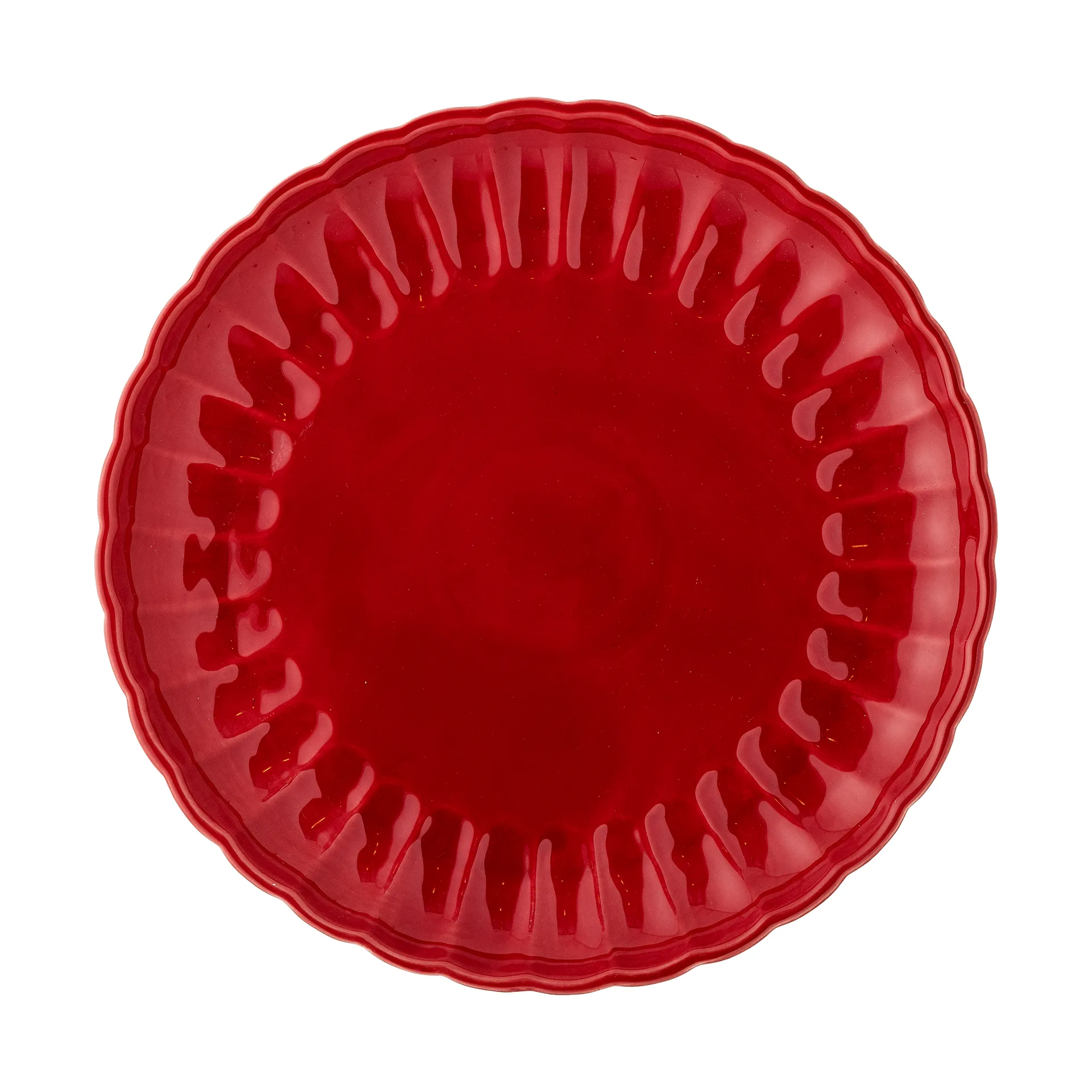 Latina Teller Ø27 cm, Rot Bloomingville