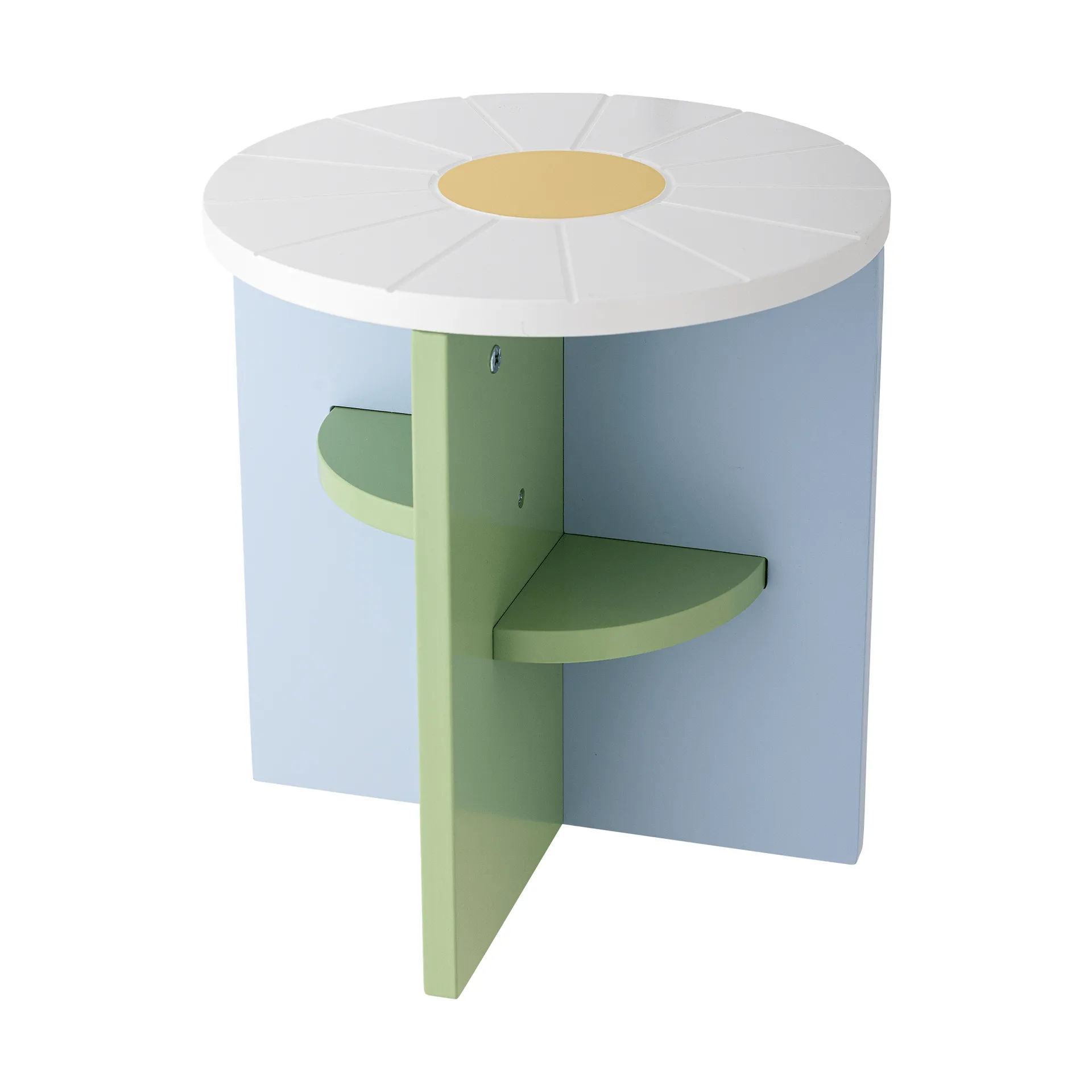 Latti Hocker, Multi, Ø30 cm Bloomingville