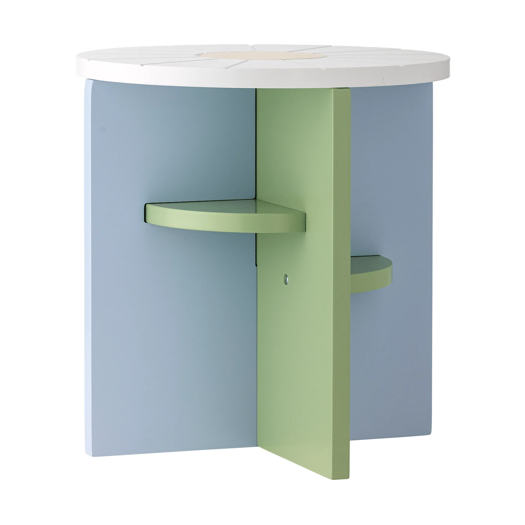 Latti Hocker, Multi, Ø30 cm Bloomingville
