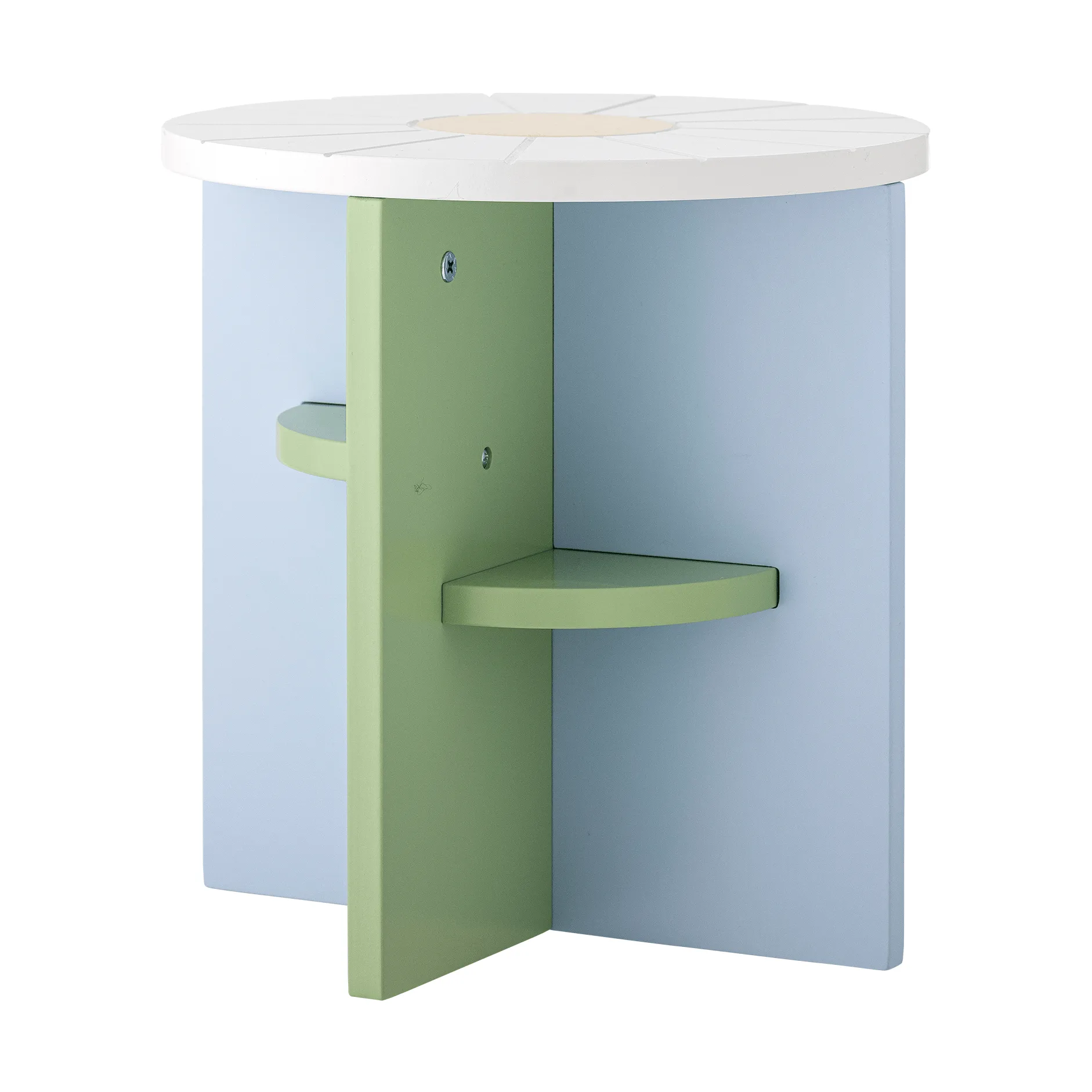 Latti Hocker, Multi, Ø30 cm Bloomingville