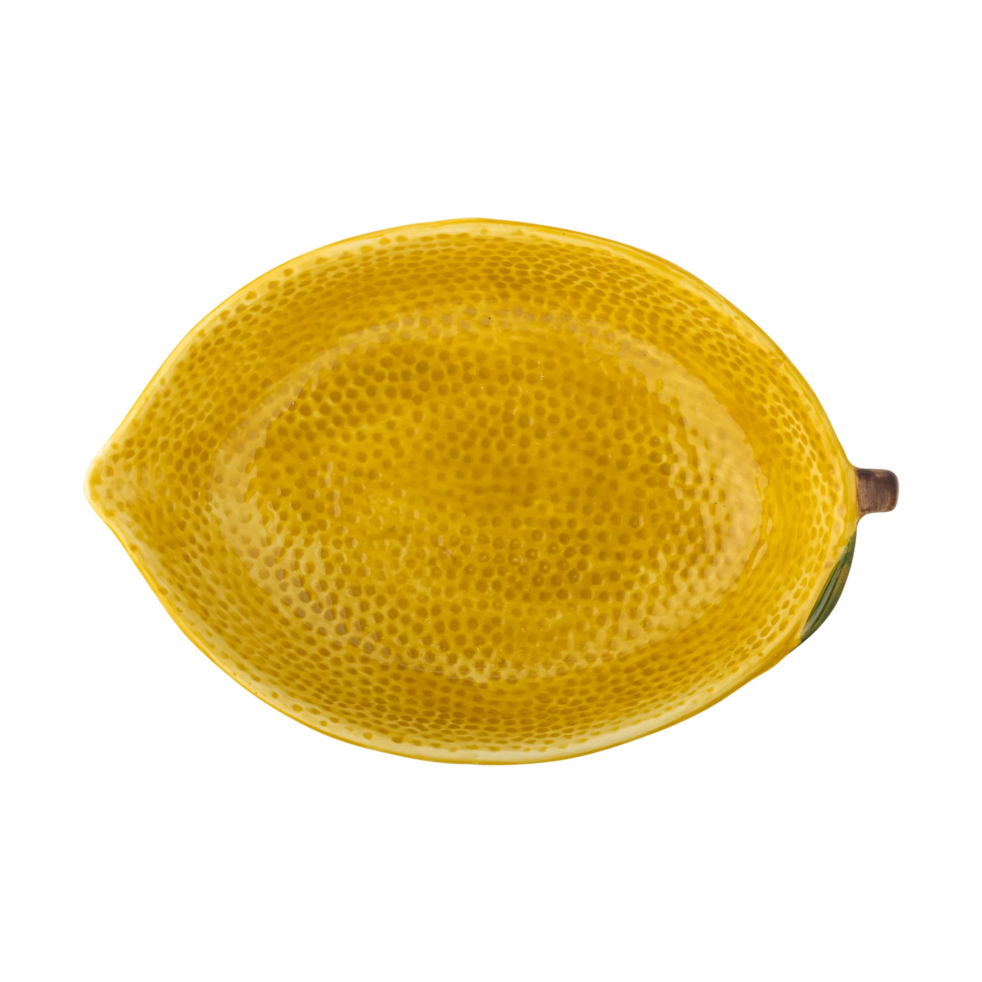 Limone Schale 26x18 cm, Gelb Bloomingville