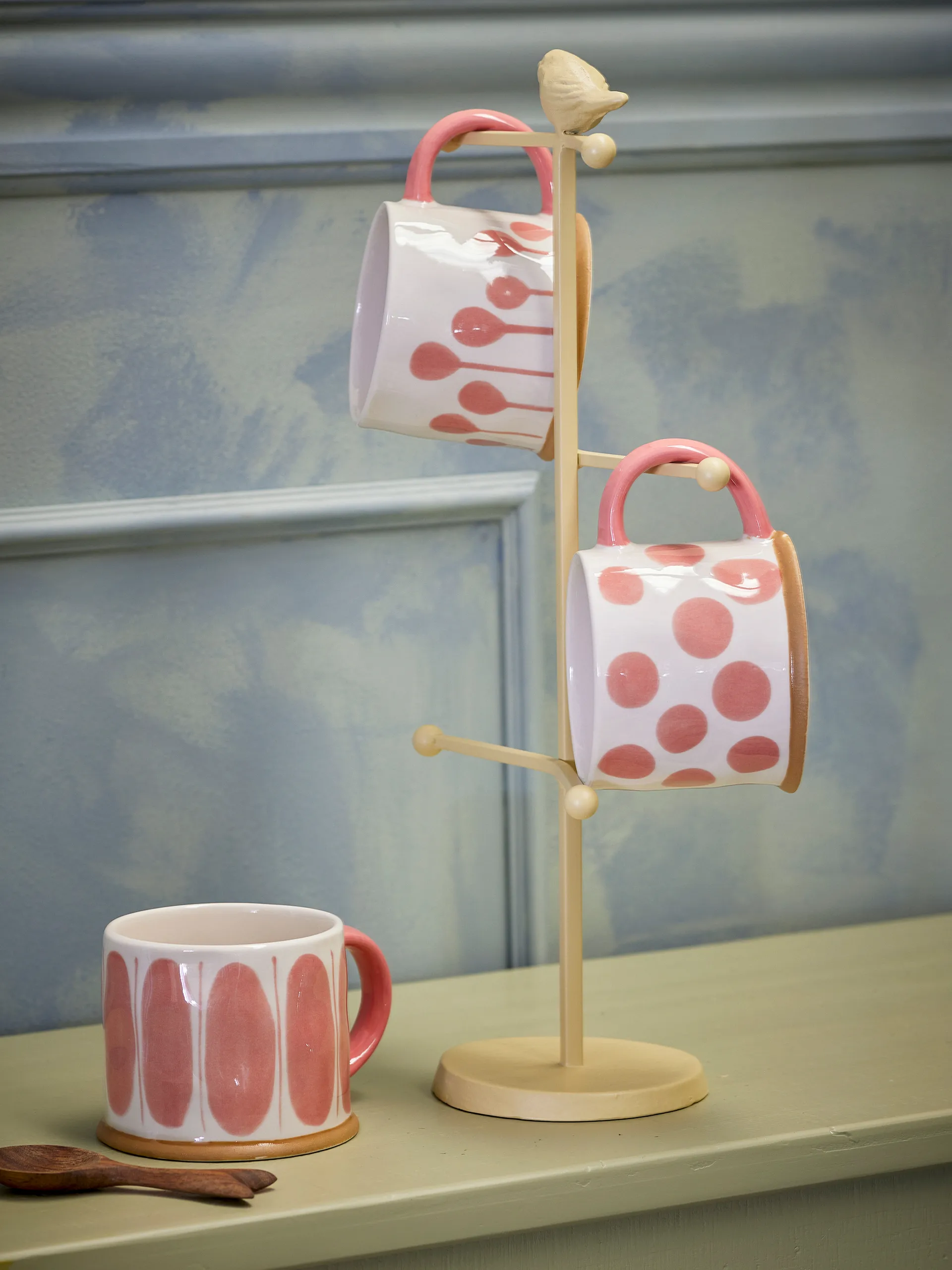 Linora Tasse 45 cl 3er-Pack, Rose Bloomingville