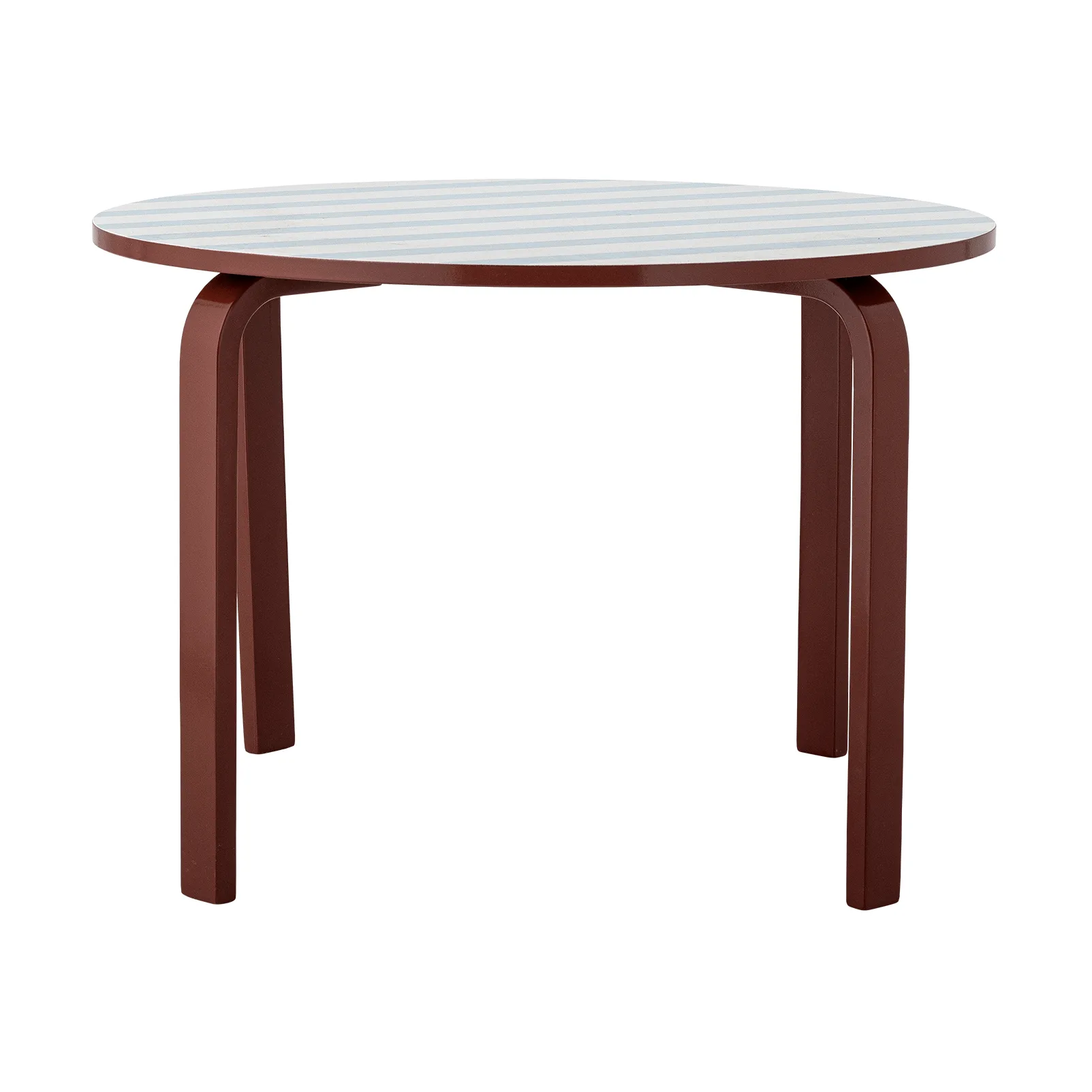 Liova Tisch, Blau-Weiß, Ø65 cm Bloomingville