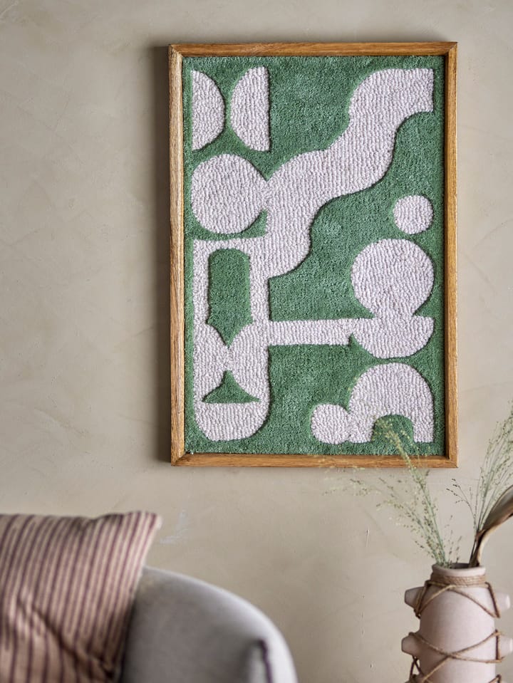 Longton Wanddekoration 45x65 cm, Green Bloomingville
