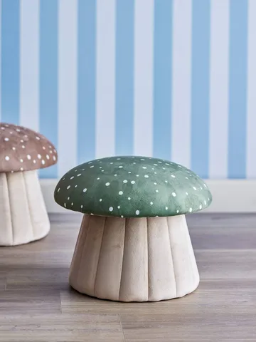 Lue Sitzpouf Ø37x30 cm - Blau - Bloomingville