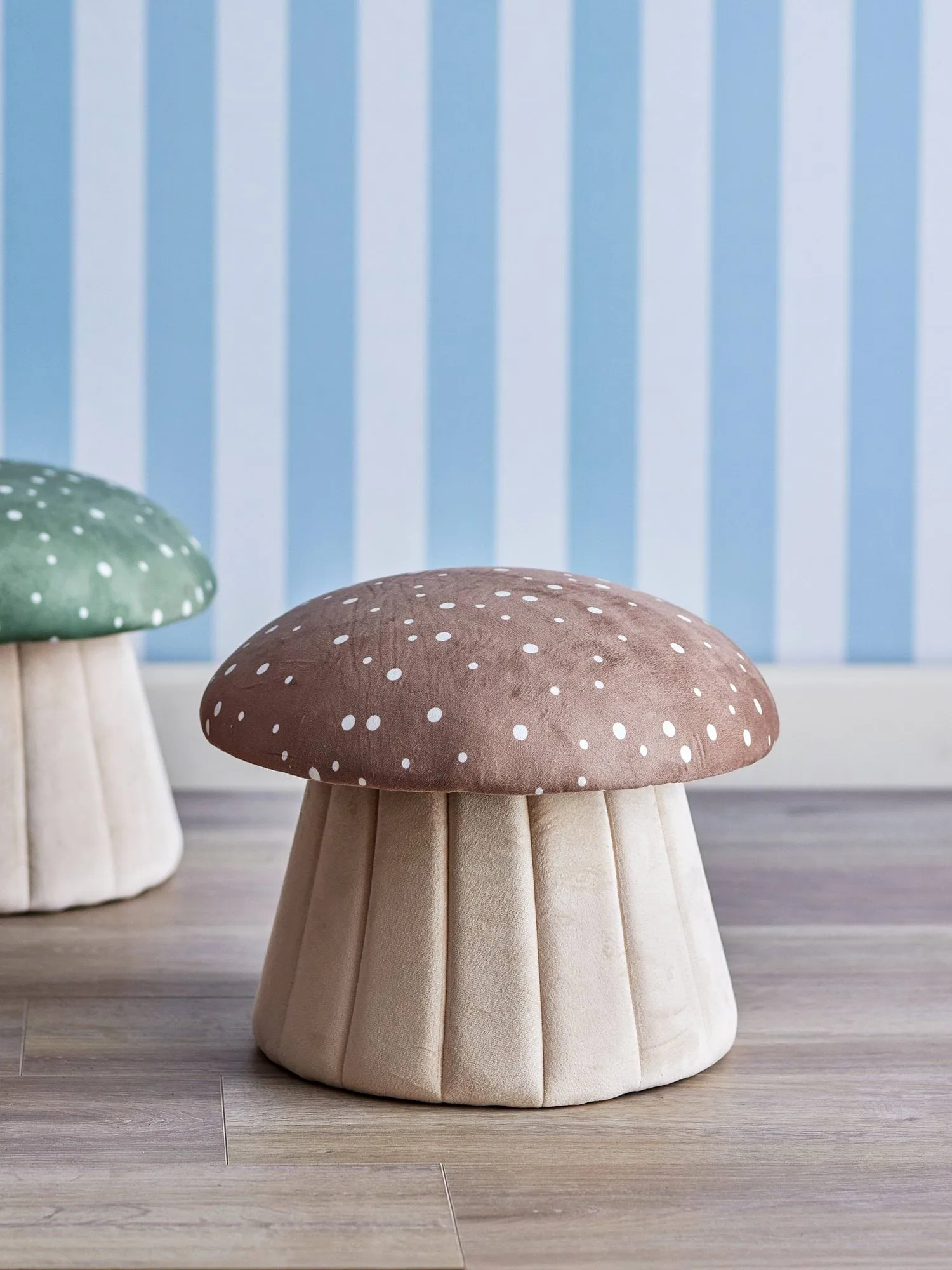 Lue Sitzpouf Ø37x30 cm, Braun Bloomingville