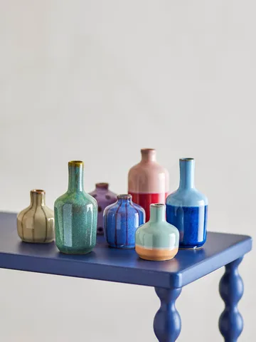 Maien Vase - Mehrfarbiges Steingut, 7-teilig - Bloomingville