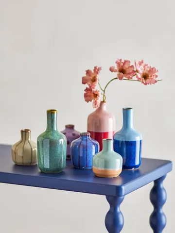 Maien Vase - Mehrfarbiges Steingut, 7-teilig - Bloomingville