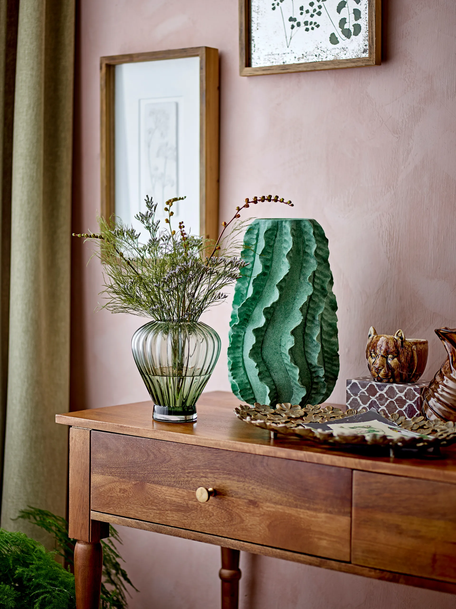 Micha Dekorationsschale 25x43,5 cm, Gold Bloomingville