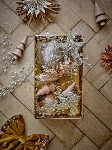 Miku Weihnachtsanhänger - Klar, 2-teilig, 17 cm - Bloomingville