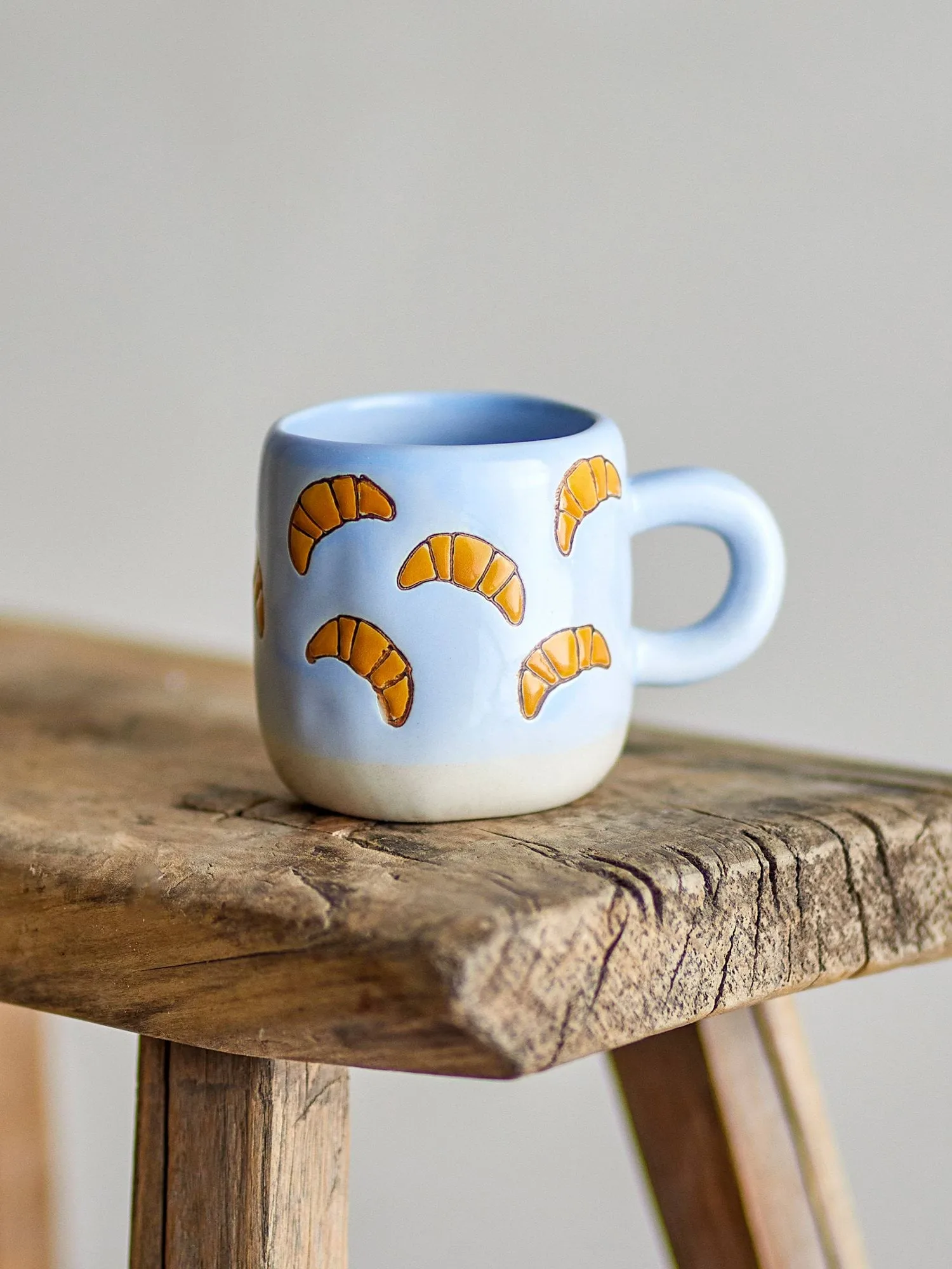 Millie Tasse 110 ml, Blau, Croissants Bloomingville