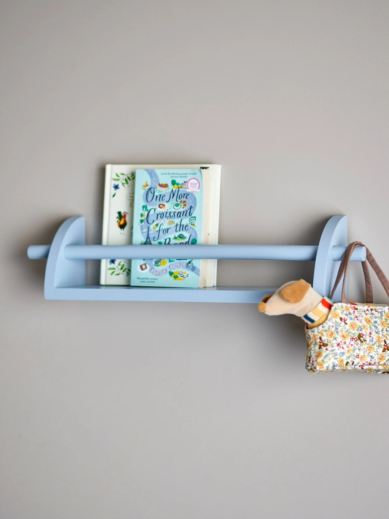 Mingus Wandregal 14x60 cm, Blau Bloomingville