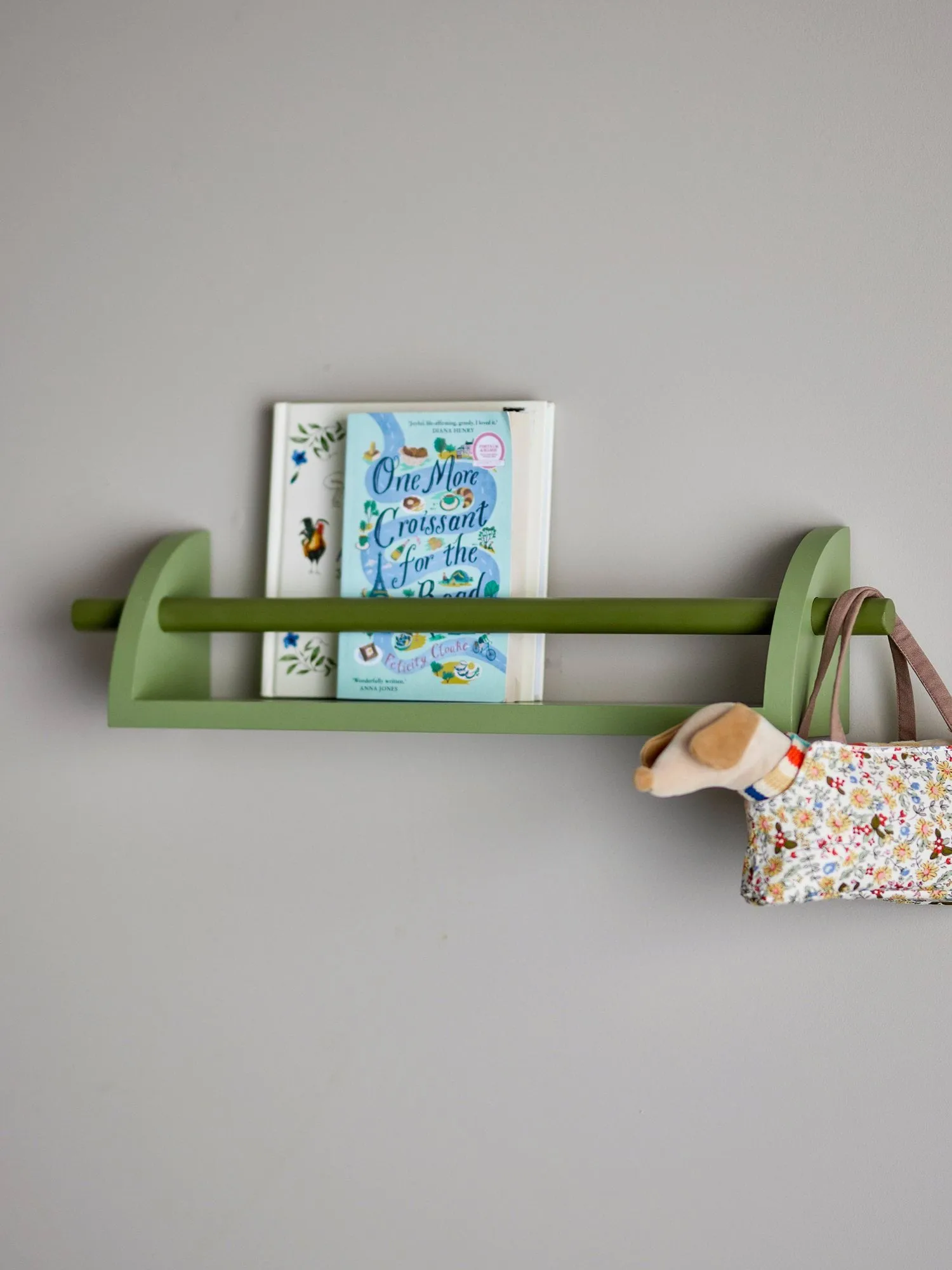 Mingus Wandregal 14x60 cm, Grün Bloomingville
