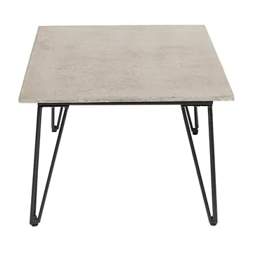 Mundo Beistelltisch 60 x 90cm - Cement - Bloomingville