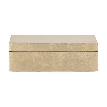 Nenon Schale mit Deckel - Gold, 15,5x11 cm - Bloomingville