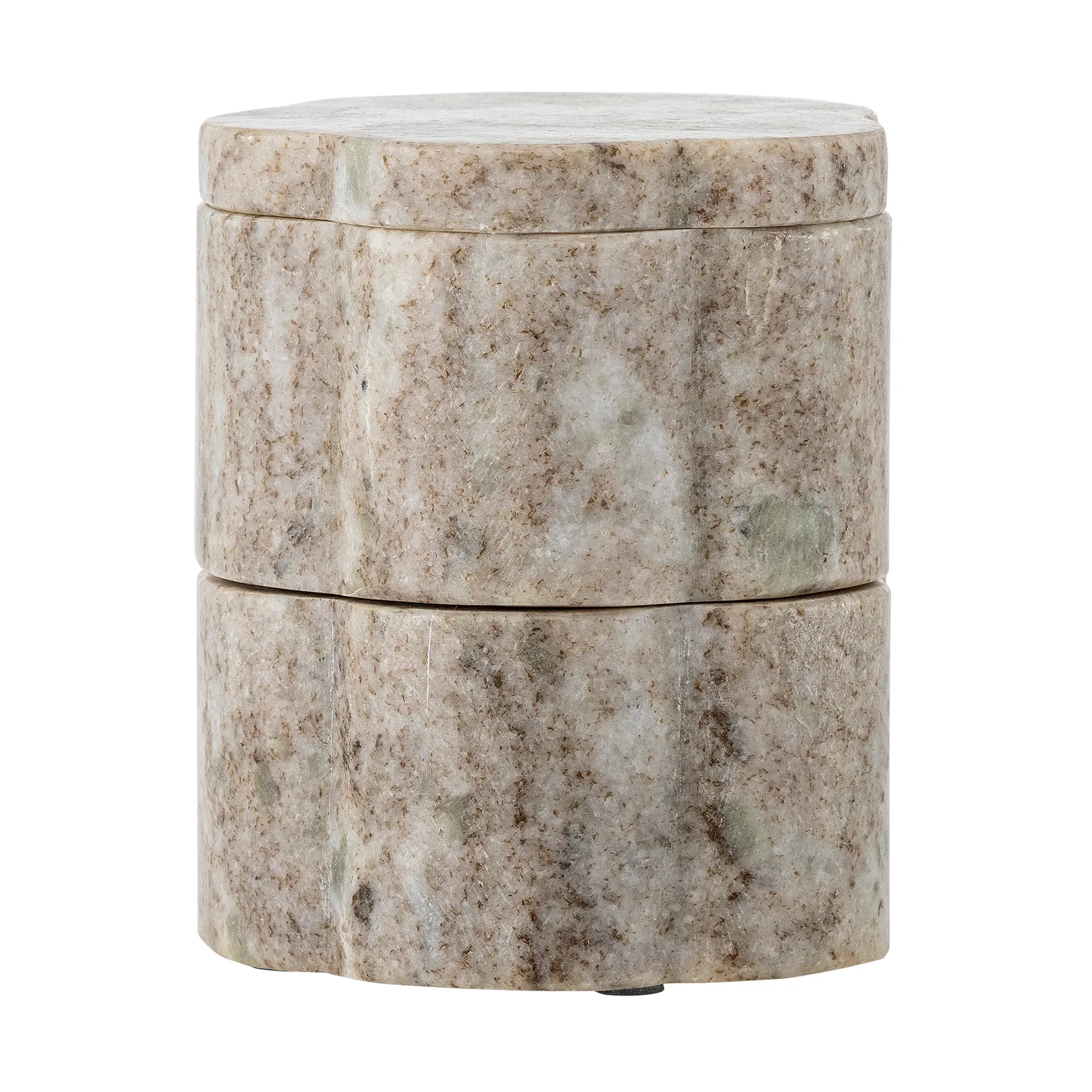 Nezli Schale mit Deckel Ø9 cm, Natur Bloomingville