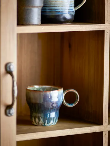 Nigel Tasse 4‑teilig - Blau - Bloomingville