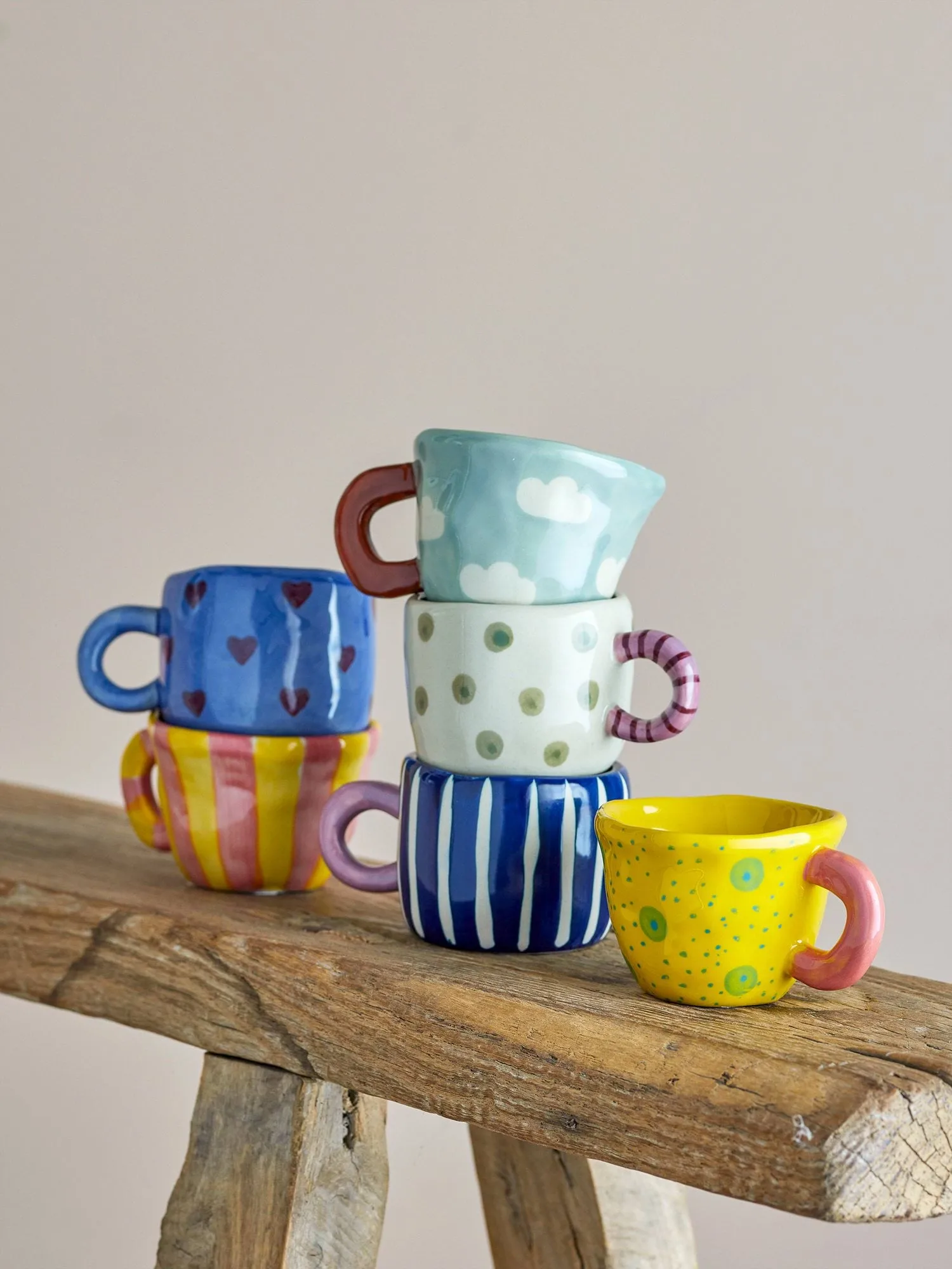 Nini Becher, Multi, 6-teilig Bloomingville