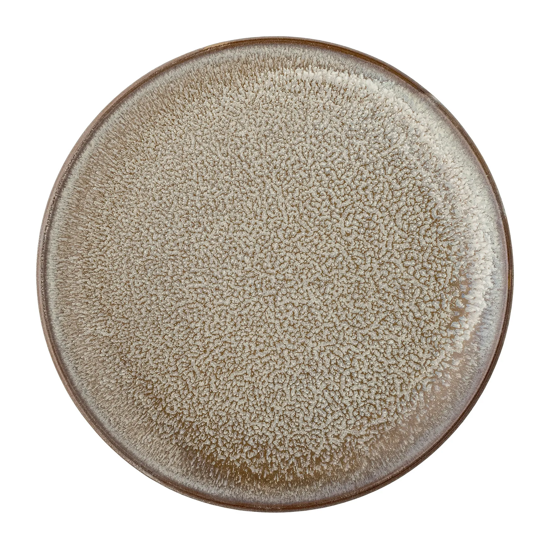 Nohr Teller braun, Ø20,5cm Bloomingville