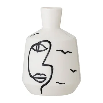 Norma Vase 15,5cm - Weiß - Bloomingville