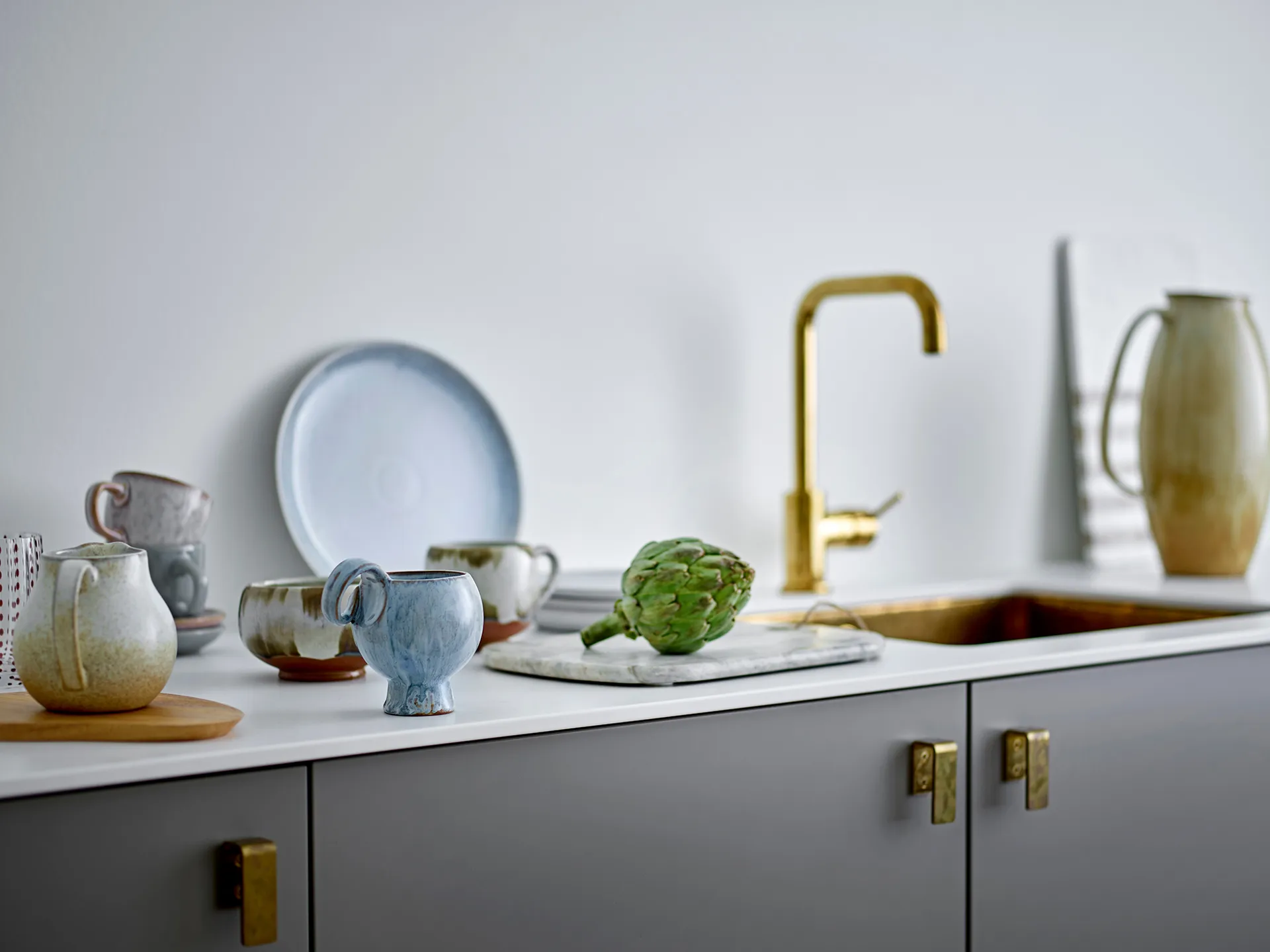 Paula Milchkanne 43,5 cl, Natur Bloomingville