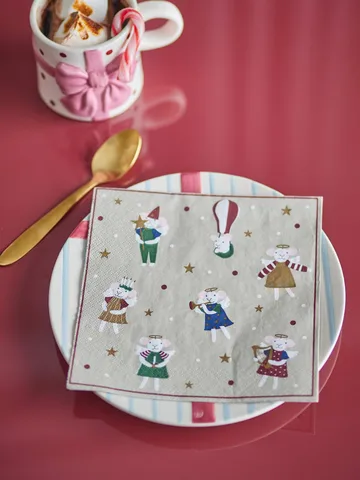 Peo Papierserviette - Multi, 33x33 cm - Bloomingville