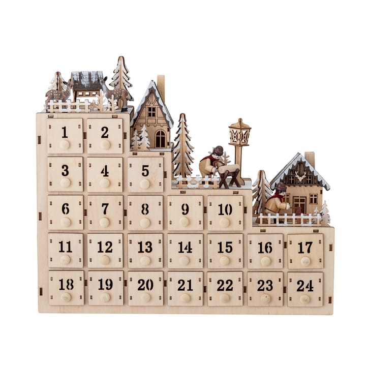 Richie Adventskalender 33 x 38cm - Natur - Bloomingville