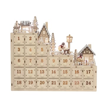 Richie Adventskalender 33 x 38cm - Natur - Bloomingville