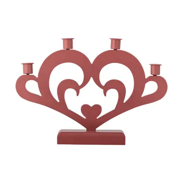 Salia Adventsleuchter - Rot, 36 cm - Bloomingville