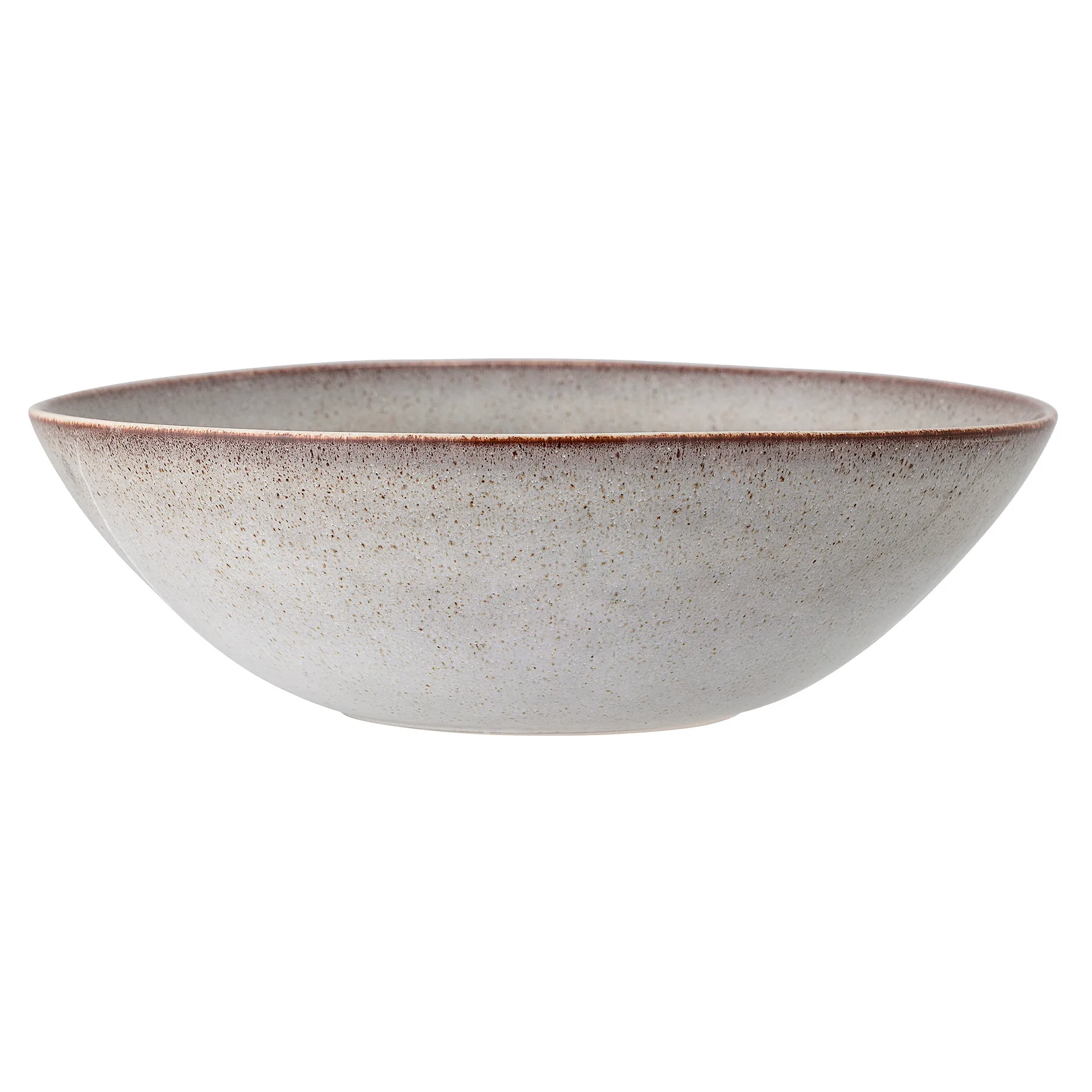 Sandrine Servierschale 32cm, Hellgrau Bloomingville