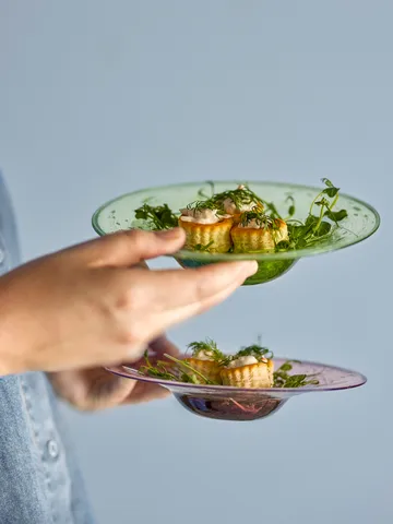 Sunil Dessertteller 2-teilig - Grün - Bloomingville