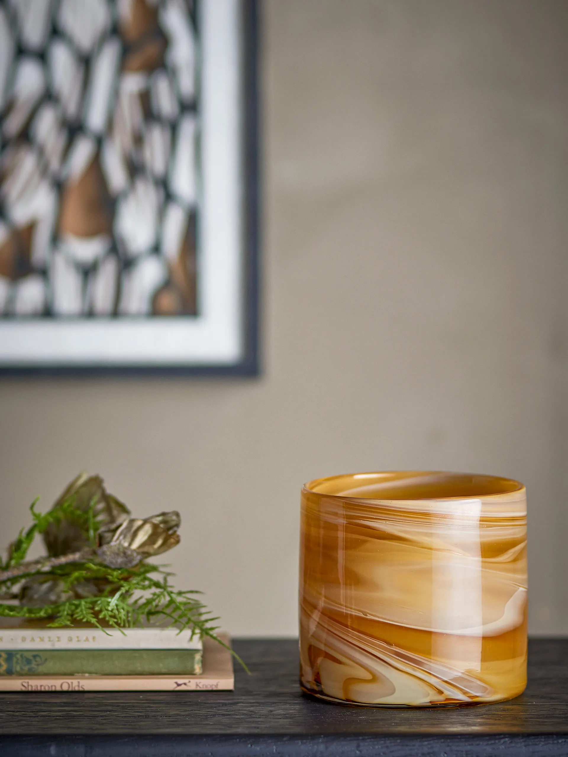 Sylas Votiv Kerzenhalter, Orange Bloomingville