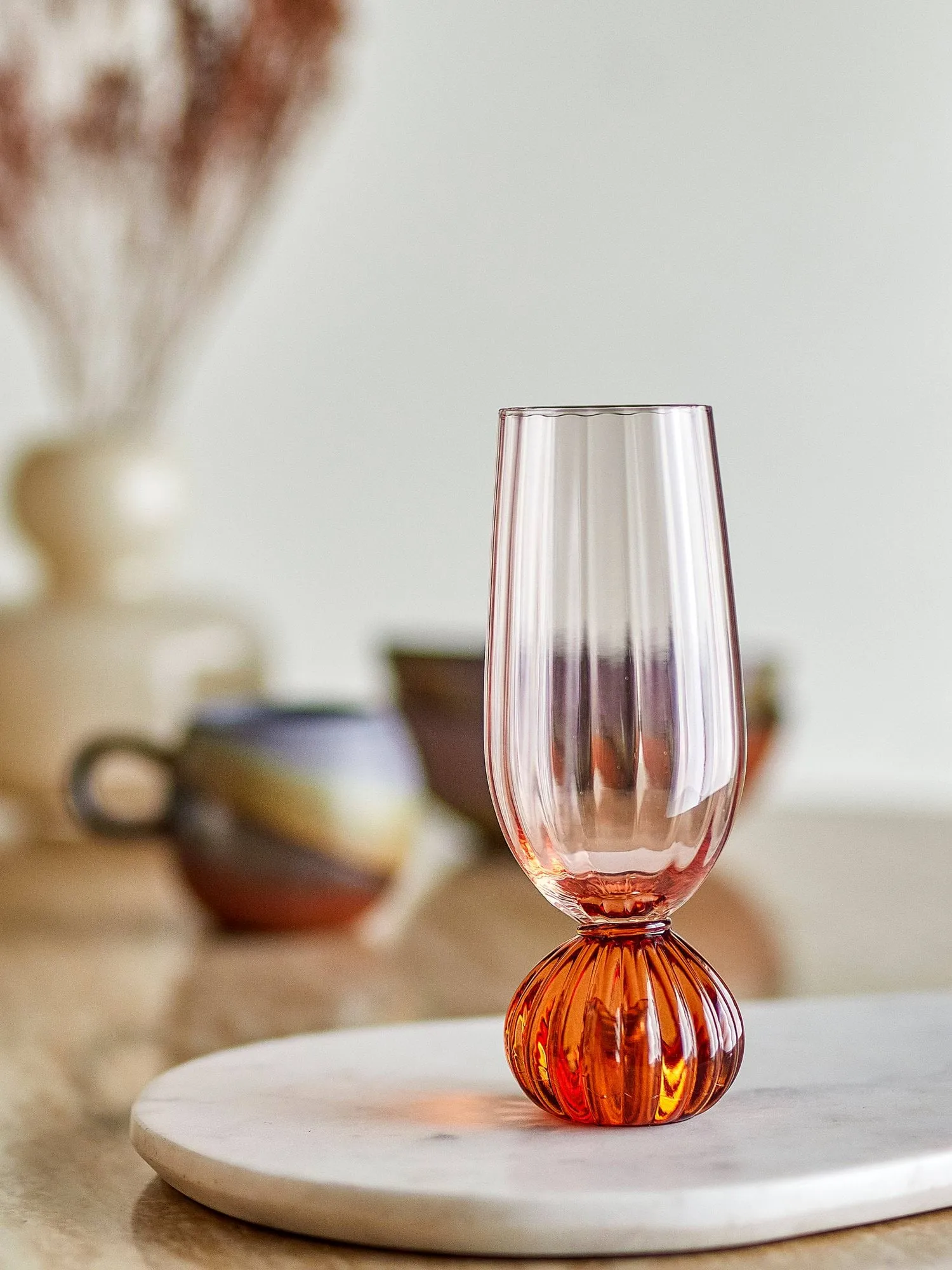 Taurin Champagnerglas 25 cl, Rose Bloomingville