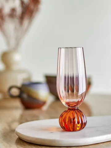 Taurin Champagnerglas 25 cl - Rose - Bloomingville